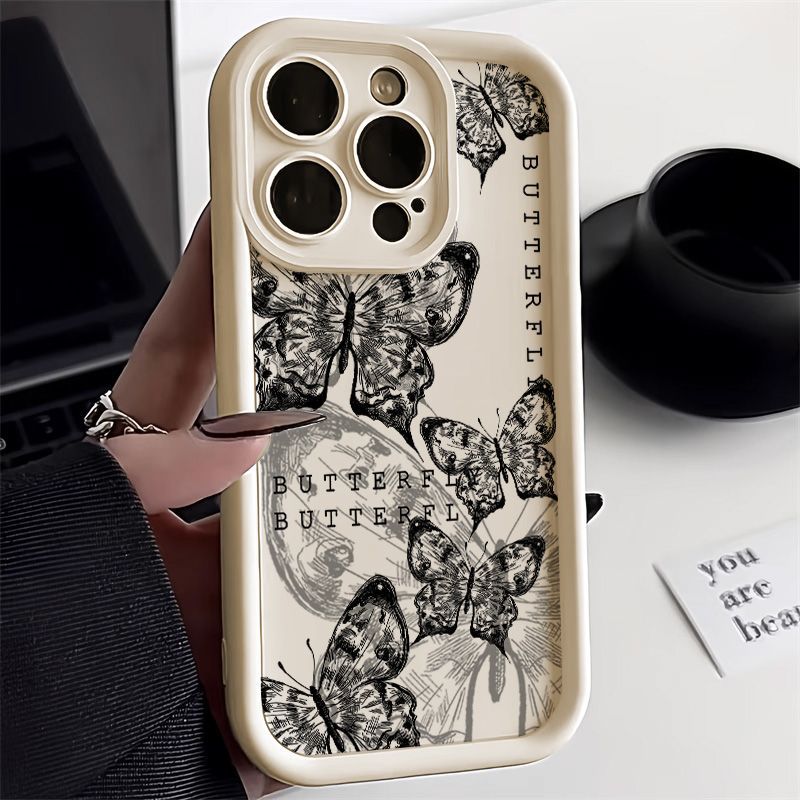 Side profile of Nocturne shockproof phone case showing raised camera bezel